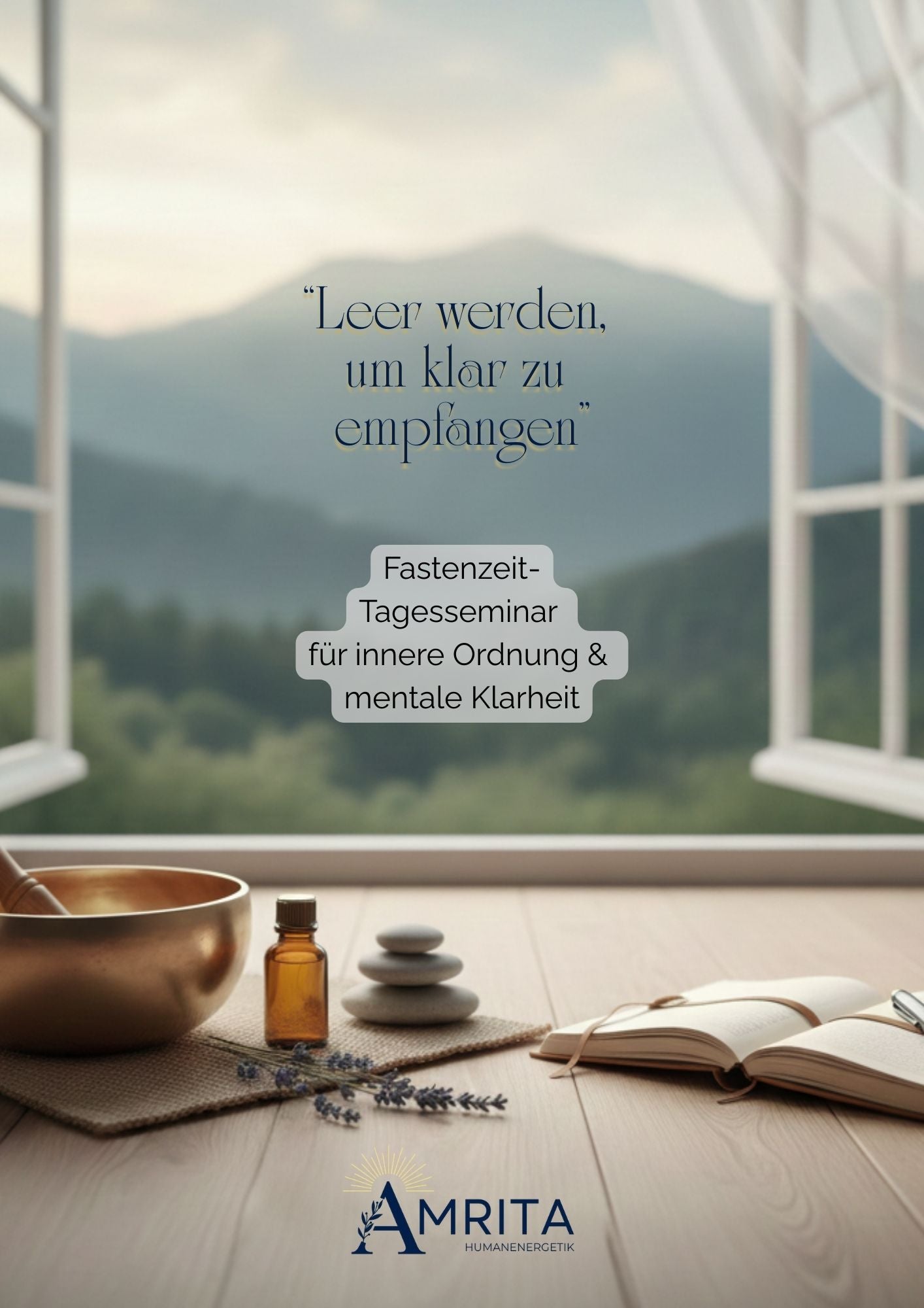 Leer werden, um klar zu empfangen